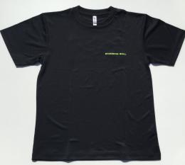 立釣魂オリジナル ドライTシャツ　黒