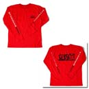 立釣魂オリジナル　長袖Tシャツ（赤）